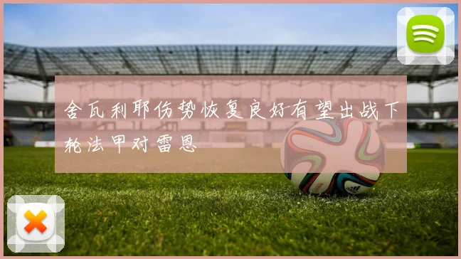 舍瓦利耶伤势恢复良好有望出战下轮法甲对雷恩
